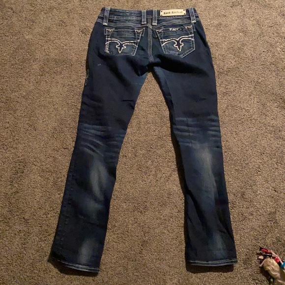 Rock Revival Erin easy skinny jeans sz 26 - Picture 2 of 13